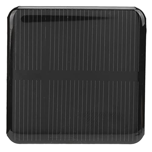 for Lawn Lights and Landscape Lighting - Wind and Snow Proof Polysilicon Solar Panel 2V 0.32W 160mA S502032 - DIY Photovoltaic Module Compatible with 1.2V Ni MH Battery Charging.