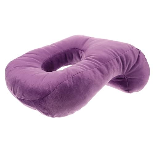 Ciieeo Office Nap Pillow Ergonomic Support Wedge Pillow for Napping Breathable Soft Foam Portable Design for Desk Use for Students and Professionals
