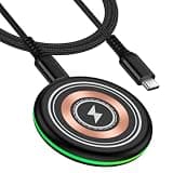 for Samsung Galaxy S26 Ultra S26+ Magnetic Wireless Charger 25W Magsafe Charger Fast Charging Pad for iPhone 17 Pro Max 17 Pro 17 17e 16 Pro Max 16 Plus 16 Pro Samsung Galaxy S25 Ultra FE Edge S24 S23