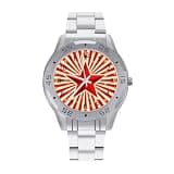 FekiLoot Watch for Men Big Face Stainless Steel Wrist Watch Personality