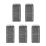 5 Pcs HEPA Filter Replacement Parts for Dreame L60 Ultra/L60 Pro Ultra/L60 Ultra PE Robot Vacuum Cleaner,Accessories Spare Parts(5 Pcs)