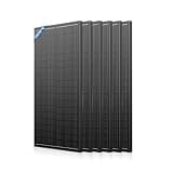 600W Solar Panel N-Type 18BB, 12V 100 Watt Solar Panel 6 Pack Monocrystalline 25% High-Efficiency, Solar Panels for RV Marine Boat Trailer Camper Rooftop Farm and Other Off-Grid System