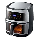 OBKSEB Nonstick Stainless Steel Electric Air Fryer With Airfryer Cooking Fryers Airfryers