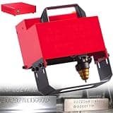 AOXHUGB Portable Pneumatic Dot Peen Marking Machine for Metal Engraving, Ideal for Creating Letters, Serial Numbers, and VIN Codes (Typed)