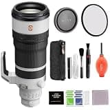 Sony FE 100-400mm f/4.5 GM OSS Lens Bundle with 95mm Protection Filter + Additonal Accessories