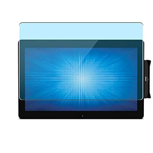 Puccy 2 Pack Anti Blue Light Screen Protector Film, Compatible with Elo Touch Panel Systems ET1502L 15.6" Display Monitor TPU Guard ( Not Tempered Glass Protectors )