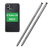 Touch Screen Stylus Pen Replacement for Motorola Moto G Stylus 5G 2023 XT2315 All Version (Cosmic Black 2PCS)