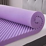 SINWEEK 2 Inch Egg Crate Memory Foam Mattress Topper Twin Size, Soft Mattress Pad for Back Pain Relief, Bed Topper, CertiPUR-US Certified