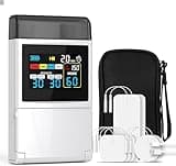TENS Unit EMS Muscle Stimulator for Pain Relief, 4-in-1 TENS & EMS & Relax & DIY, 4-Channel 60 Modes 30 Intensity with Upgraded Color Screen for Back, Neck, Shoulder, Sciatica