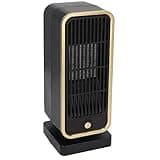 Luocute Fan Heater, 500W Small Heater with 3S Fast Heating and Overheat Tilt Protection, Silent for Indoor Use Home Office Bedroom (US Plug 110V)