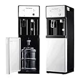 Water Dispenser, Freestanding Waters Cooler, Silent Operation, Floor Standing Bottom Loading Water Dispenser, for Home and Office