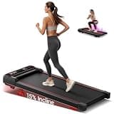 LONTEK Walking Vibration Pad, 15% Incline Treadmills for Home