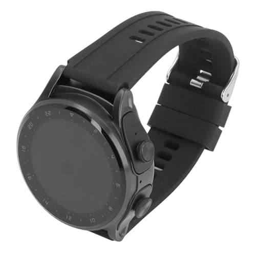 Smart Watch with Earbuds, GT66 2 in 1 BT Smartwatch with 1.39 Inch Touch Screen, Round Fitness Smartwatch Built in Pedometer, Multi Sports Modes, NFC (Black Shell