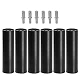 Skuehod 9 Inch Metal Bed Legs Replacement for Adjustable Bed Base Frame, Changeable Threading, Set of 6