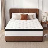 CatosaHome Full Mattress, 12 Inch Medium Firm Hybrid Mattress with Pocket Coils, Breathable Foam, Motion Isolation, CertiPUR-US Certified, Pressure Relief, Mattress-in-a-Box for Adults & Bedroom