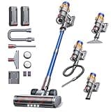 Fieety Cordless Vacuum Cleaner for Home with 2 Batteries