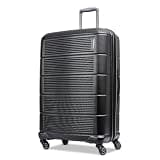 American Tourister Stratum 2.0 Expandable Hardside Luggage with Spinner Wheels, 28" SPINNER, Jet Black