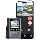 VIOFO Dash Cam A119 Mini 2, STARVIS 2 Sensor, 2K 60fps/HDR 30fps Voice Control Car Dash Camera with 5GHz Wi-Fi GPS, Night Vision 2.0, 24H Parking Mode, Supercapacitor (SD Card Not Included)