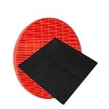 Replacement Black Deodorizing Catalytic Filter+Humidifier Filter,Compatible For Daikin Ururu MCK75JVM-K MCK75 Air Purifier,High Efficiency