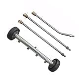 Aumotop 4000 PSI Undercarriage Cleaner for Cars and Trucks - Easy SetupPressure Washer Undercarriage Cleaner for Road Grime Removal (3PCS Wand)