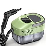 Steam Cleaner for Home & Car, 3-Level Adjustable Steamer for Cleaning, 15s Heat-Up & 1.6L Large Tank, Handheld Steam Cleaner for Car Detailing, Home, Tile, Grout,Furniture with 15pcs Accessories