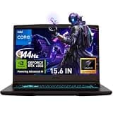 msi Thin 15 RTX 4050 & Intel i7-13620H Gaming Laptop, 15.6” FHD 144Hz