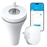 GoveeLife WiFi Pool Thermometer P1 Wireless App Easy Read, Smart Digital Floating Pool Thermometer with IPX7 Waterproof, Notification Alert, Water Temperature Monitor for Swimming, Pond, Bath, SPA