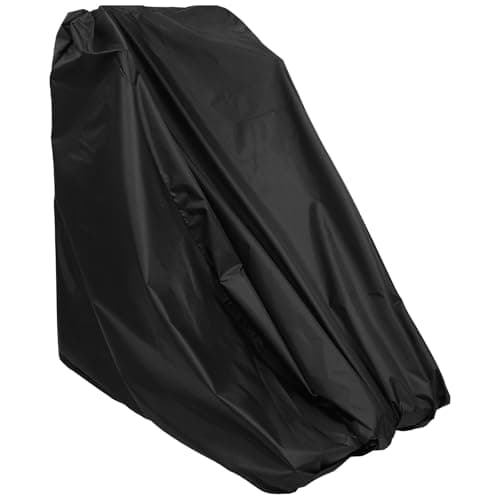 IDEANATEGRATE Waterproof Treadmill Cover with Drawstring, Black Oxford Fabric Dustproof Running Machine Protector 200x95x150cm for Home Gym Indoor Use Random Color
