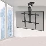 SDdPulse Motorized Electric TV Ceiling Mount for 50 70/50 90 Inch TVs Remote and Switch Control 0 85° Fold Down Stand