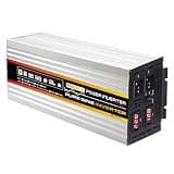 QWEYHNGMO 15000-20000W Pure Sine Wave Power Inverter 12V/24V/48V/60V DC to 220V AC Car Plug Adapter Converter Multi-Protection