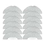 Compatible For Teendow D10S / D10S Max,Compatible For Airzeen Q10 Pro /J10,Compatible For Laresar P10 Accessories Main Brush Filter Dust Bag Moppad(12PCS A)