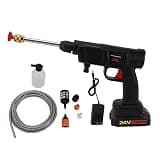 Generic Cordless High Pressure Washer Portable Efficient Water Sprayer for Car Washing and Garden Watering ABS Material 3.5lb