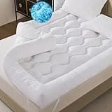 ELNIDO QUEEN® 5 Inch Memory Foam Mattress Topper Queen Size, Breathable Gel Memory Foam Bed Topper, 2000 GSM Fill, Soft Fluffy Supportive Pillow Top Mattress Pad for Back Pain Relief, 80x60x5 Inch