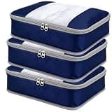 Packing Cubes for 28" Suitcase Travel Luggage Organizers - Travel Organizer Bags Luggage Clothes Accessories Storage Carry on Suitcase Packing Pouches Bag For Men Women Kids 1/4X3PACK