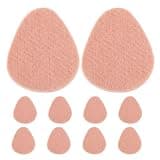 FESTFENDS 5 Pairs Forefoot Cushion Pads for Women, Thickened Half-Size Non-Slip High Heel Inserts, Skin Color, Relief Ball-of-Foot Insoles for Dress Shoes