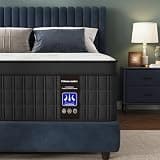 Fubon 12 Inch Full Size Mattress, Innerspring Hybrid Mattress, Medium Firm Full Mattress for Pressure Relief & Back Pain Support, Cooling Sleep Mattress in a Box