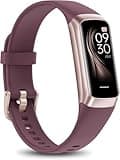 Fitness Tracker with Heart Rate/Blood Oxygen/Sleep Monitor, 20+ Sports Modes Smart Watches for Women/Men, Activity & Step Tracker Smart Watch for Android/iOS Phones (Bordeaux)