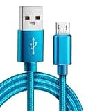 GlamSavvyFZ Micro USB Fast Charging Cable Compatible with Phonak BTE/RIC Charger Case and Mini Charger, 3.3 ft Nylon Braided, Not Compatible with Phonak Life or Lumity Charger Case
