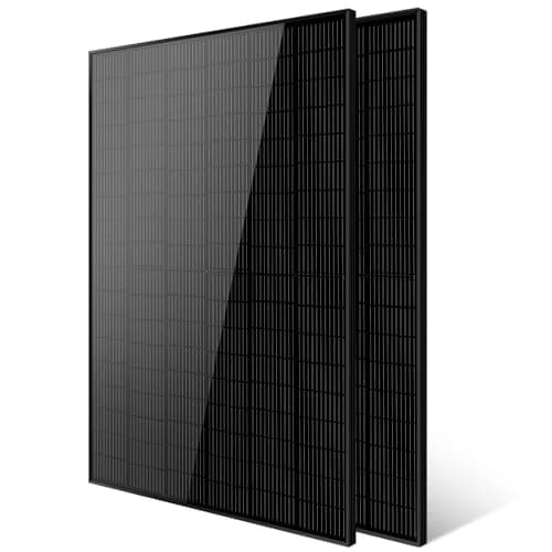 SUNGOLDPOWER UL 61730 2PCS 415W Solar Panels,Monocrystalline Solar Cell,IP68 Waterproof, High Efficiency Solar Panel for Charging Station,Storage, Household, Farms,On/Off Grid System (Total 830W)