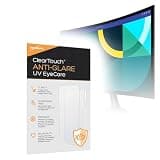 BoxWave Screen Protector Compatible With Samsung Monitor S36GD (24 in) - ClearTouch Anti-Glare Anti-UV EyeCare (2-Pack), Filters out Harmful Blue Light Reduce Fatigue