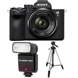 Sony Alpha a7 V Mirrorless Camera with FE 28-70mm f/3.5-.6 OSS II Lens, Bundle Zoom-Mini TTL R2 Flash, Tripod -Way Head