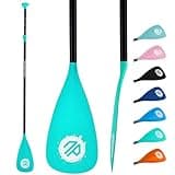 niphean 3-Piece Sup Paddle, Adjustable Paddle Board Paddles, Lightweight Kayak Paddle, Detachable Stand Up Paddle Board Accessories Oars with Aluminum Alloy Shaft and Fiberglass Blade