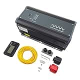 Soyond 2000W Pure Sine Wave Inverter Charger, 12V DC to 120V AC Surge 6000W, with 50A Battery AC Charger, Power Inverter w/LCD Remote Panel for RV, Boat,Truck, Compatible with Lifepo4 Battery