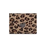 OLREDI Small Wallet for Women, Cute Leopard Print Trifold Wallet, Compact Card Holder with ID Window, Cash Pocket and Credit Card Slots, Stylish Gift for Women, Teen Girls and Best Friends