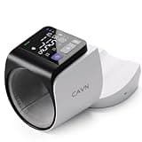 CAVN Blood Pressure Monitor for Home Use, No-Wrap BP Monitor with Arm Tunnel Design, One-Touch Operation, Large Display, Fits 8.7"-15.7" Arms, 4 Users x 199 Memory, USB-C or Battery Powered