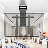 Monitor Mount,tv Wall Mount, Motorized Motorized TV Mount for 50-90 Inch TVs, Hidden Drop Down TV Lift with Auto Lifting