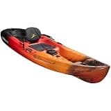 Old Town Ocean Kayak Malibu 9.5 Solo Sit-on-Top Recreational Paddle Kayak, 9 ft 5.04 in, Lava
