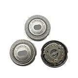 3PCS HQ2 Replacement Shaver Heads Compatible with Philips HP1722 HP1616 HP1622 HQ2405 HQ2425 HQ52610 HQ2830 HQ308 HS250A Razor Blade Set