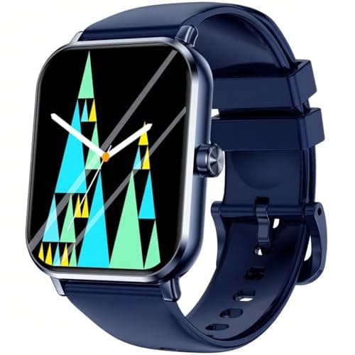 Jacoosa Smart Watch for Men Women, 1.83" HD Screen, Bluetooth Call, 130+ Sports Modes, 24/7 Heart Rate & Sleep Monitor, 5 ATM Waterproof, Fitness Watch for Android iOS