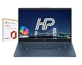 PLUS·ERA Customized Laptop, Created Using HP 14" Business & Student Laptop Computer with 1-Year Office 365, Quad-Core Intel Processor, 4GB/8GB/16GB RAM, 128GB UFS, AI Ready, Windows 11, Waterfall Blue